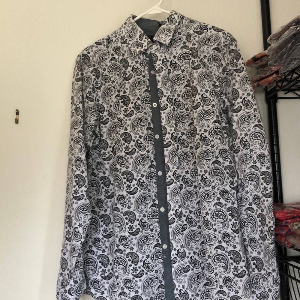 Paisley dress shirt